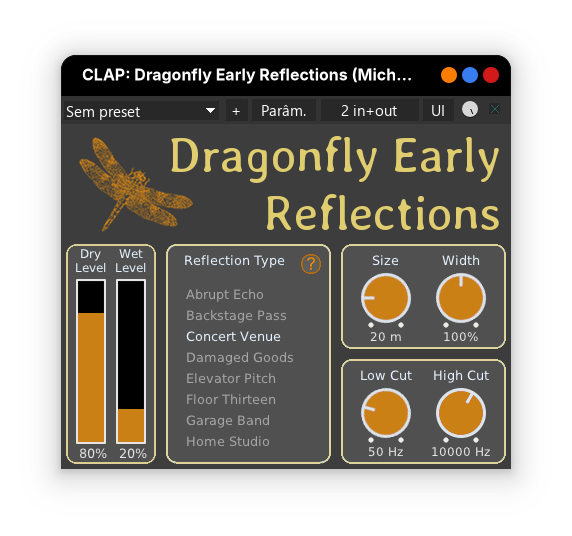 Dragonfly Early Reflections