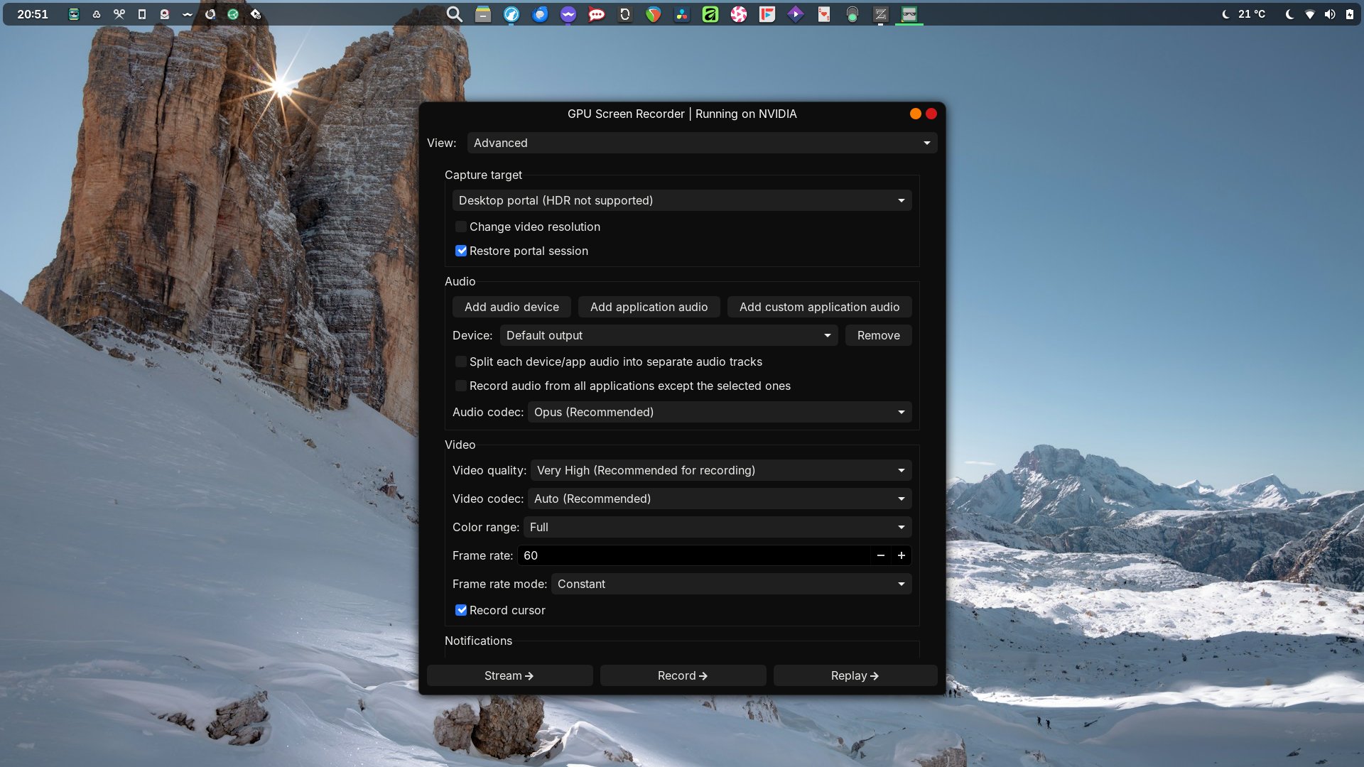 GPU Screen Recorder