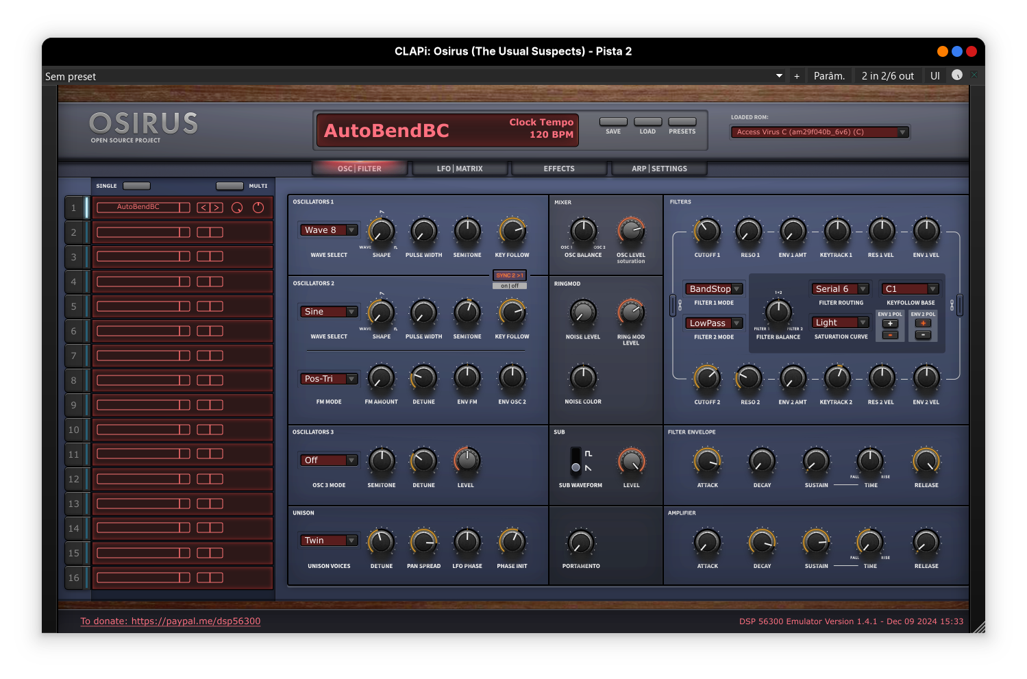 Osirus (Virus A/B/C)